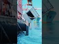 🚢container ship, loading work #shorts #ship #container