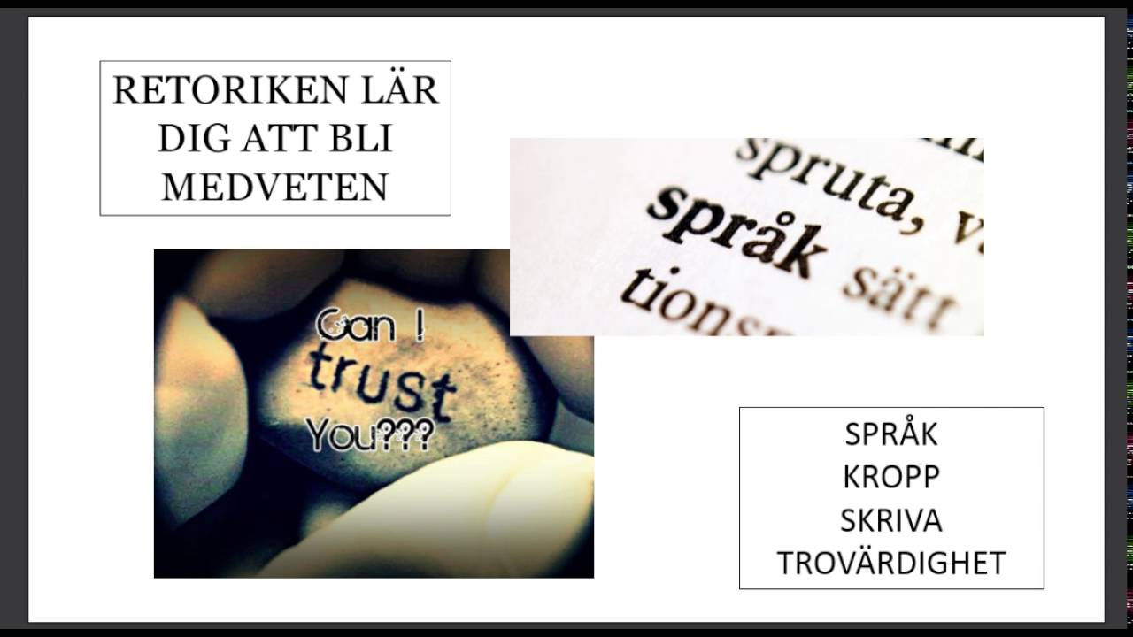 Introduktion retorik
