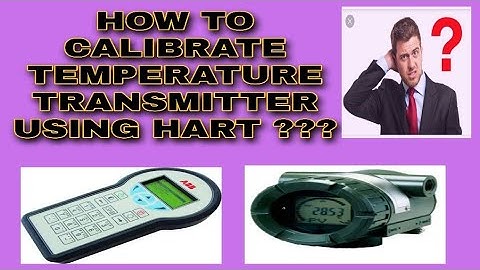 how to calibrate YOKOGAWA temperature Transmitter using ABB HART DHH-805