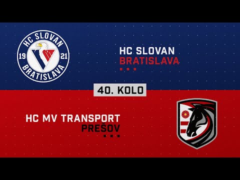 40.kolo HC Slovan Bratislava - HC MV Transport Prešov HIGHLIGHTS