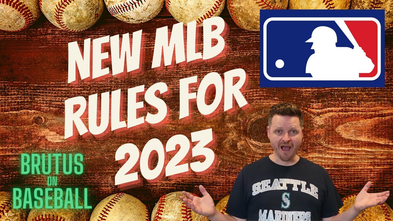 Breaking Down NEW MLB RULES for Baseball in 2023 YouTube
