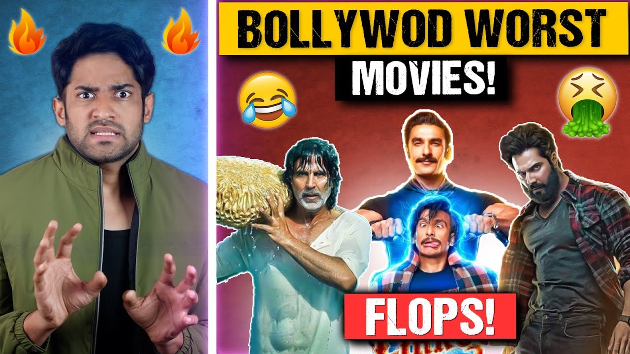 WORST BOLLYWOOD FLOPS ROAST! 🤮 FT RANVEER SINGH'S CIRKUS!
