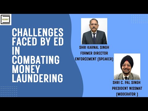 Challenges faced by ED in combating Money Laundering I Informative Podcast I NISSMAT (Must Watch)