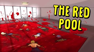 The red pool 💀 HORROR Story | Draw My Life