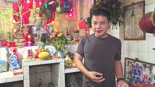 GIẢI NGÔI ĐIỆN THỜ VỊ TƯỚNG TÀU. TẠI BẮC NINH