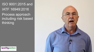 ISO 9001 2015 and IATF 16949 2016 Process approach including risk based thinking