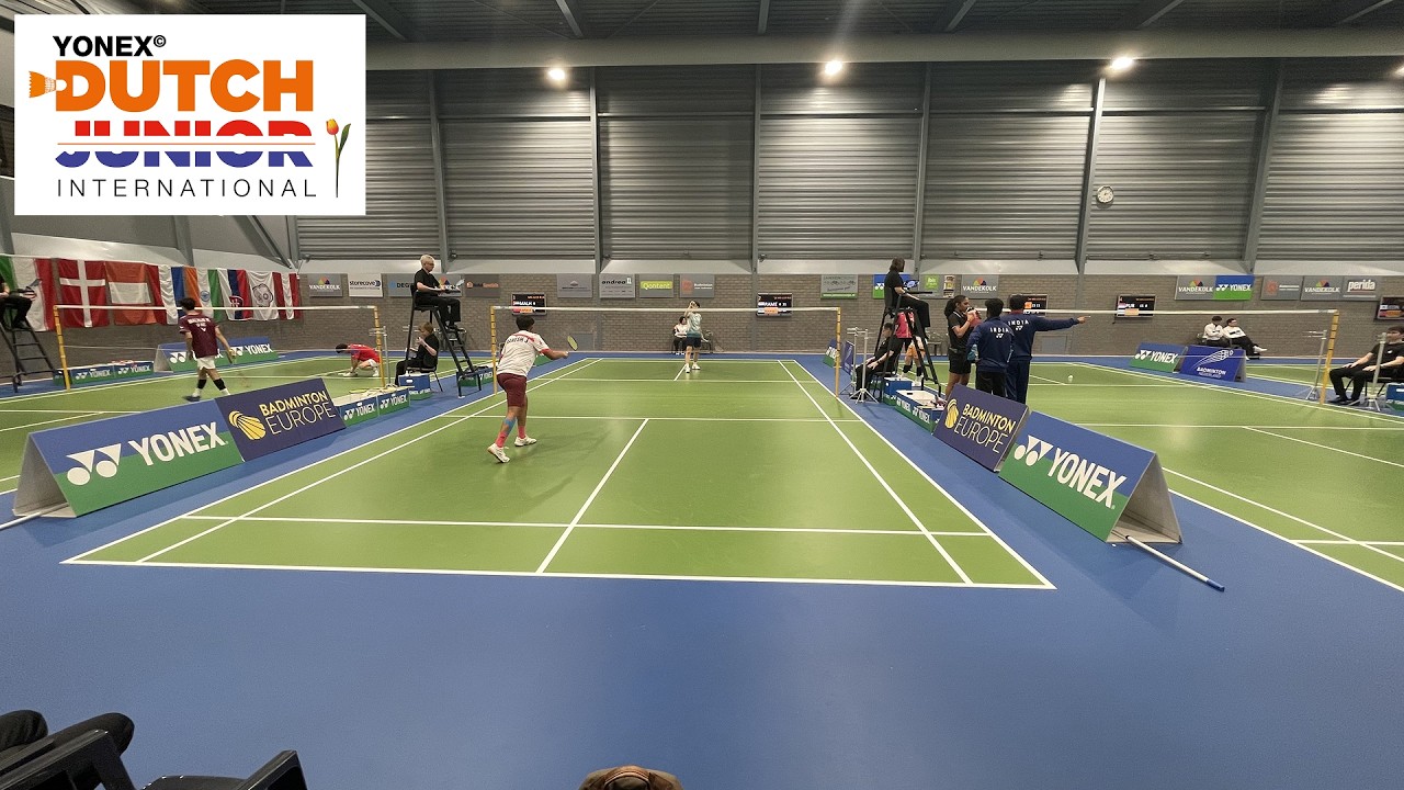 Court 2, February 28, Yonex Dutch Junior International 2026
