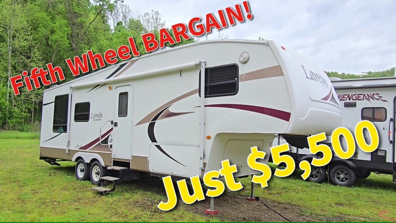 FOR SALE - 2006 Keystone Laredo 29RL Fifth Wheel RV - $5,500 - YouTube