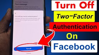 How to Turn Off Two Factor Authentication on Facebook 2024