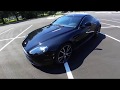 Aston Martin Vantage Engine &amp; Exhaust Sounds and POV Drive