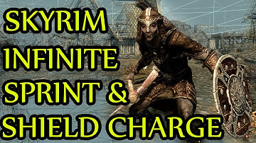 Skyrim GLITCH Infinite Sprint / Shield Charge. For 360/PS3/PC