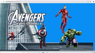 Basic Parallex Scrolling Using CSS & JavaScript : Avengers Assemble | codeitwise