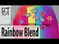 Multicolored Teardrop Blend (Rainbow Skinner Blend)
