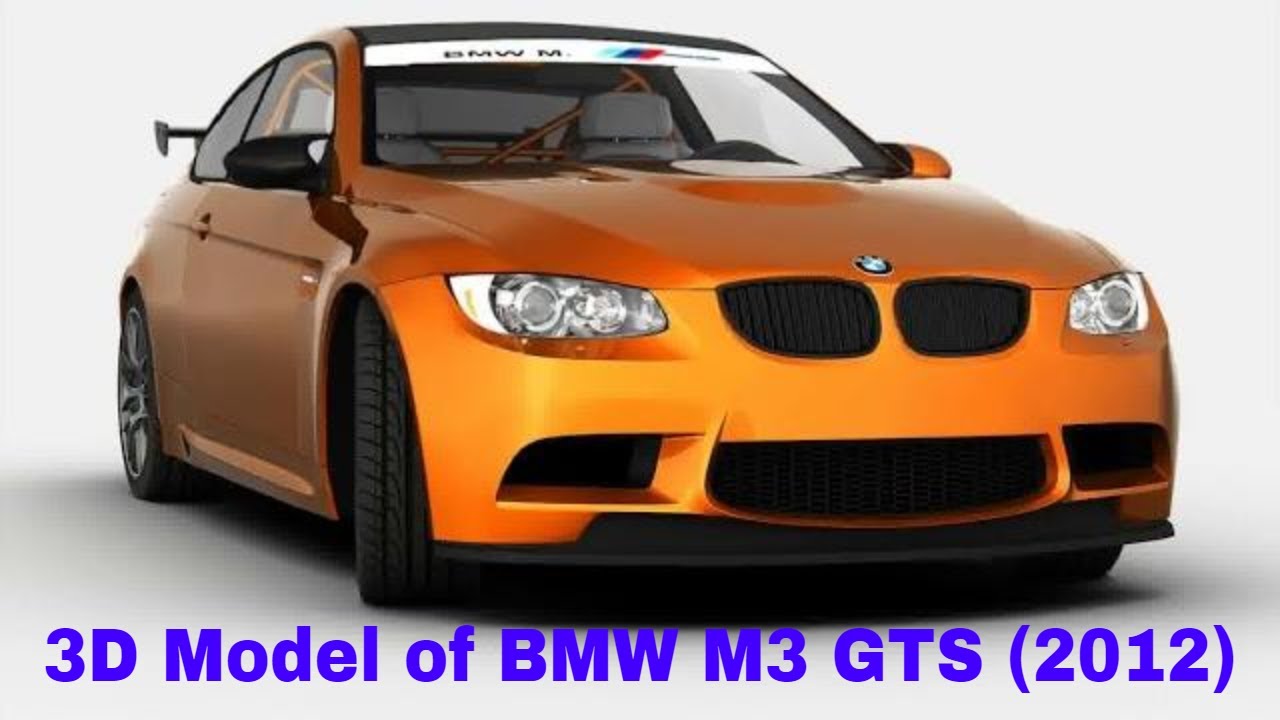 Bmw m3 3d model