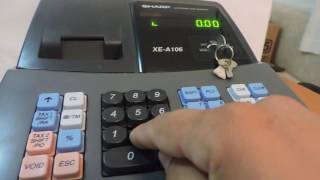 Caixa Registradora Sharp Xe-a106