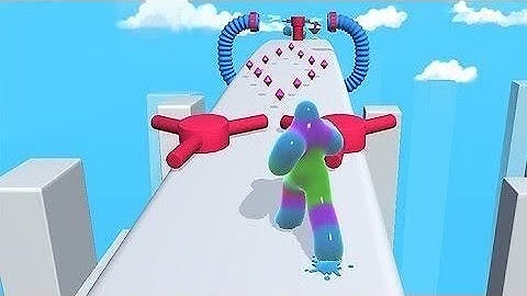 Blob Runner 3D - All Levels Gameplay Android,ios game Mobile Game Max Level New Update shelling game