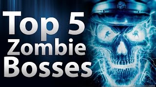TOP 5 Zombie Bosses in 'Call of Duty Zombies' - Black Ops 2, Black Ops & World at War Zombies