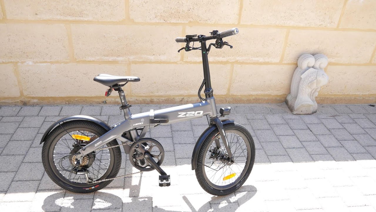 Himo Z20 Australian JB HIFI Electric Bike Unboxing YouTube