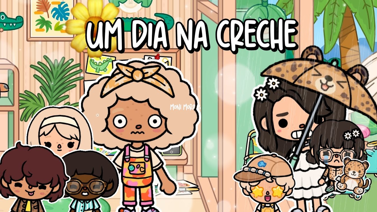 ROTINA DE UM DIA NA NOVA CRECHE PATINHAS 🐾  NOVA ATUALIZAÇÃO - Toca Life World - Moni Moraes