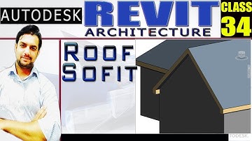 REVIT |34 Roof Sofit and Facia in Revit Architecture |Cad Tutorials By Yasir