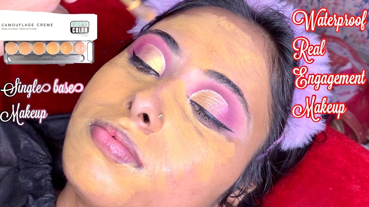 Waterproof long lasting real engagement makeup tutorial