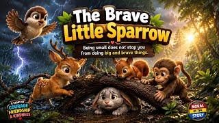 Tiny But Brave 🐦 | The Inspiring Story of Bella the Little Sparrow