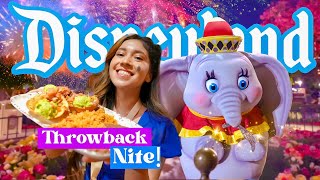 Throwback Nite Returns to DISNEYLAND 2023! RARE Disney Characters and Tasty Food!