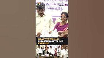 Draft voter list released across Tamil Nadu after electoral roll revision