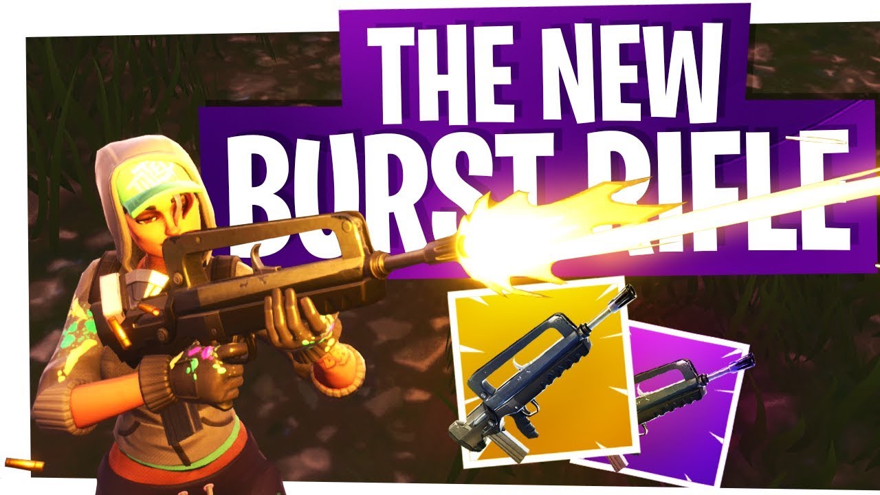The New Epic & Legendary Burst Rifle! Fortnite New Famas Gun Gameplay