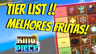 Tier list de frutas do king legacy update 4.7, não mudou muito mas