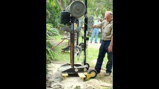How to Drill a Well - DIY Most Powerful Portable Drill Unit