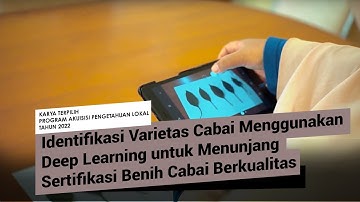 Identifikasi Varietas Cabai Menggunakan Deep Learning