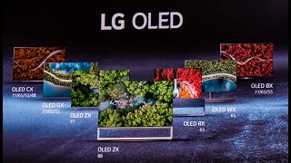 LG OLED TV 2020 (BX, CX, GX, WX, RX, ZX) vorgesellt (CES 2020)