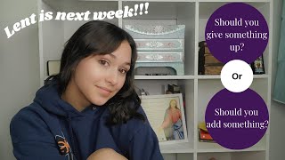 THINGS TO GIVE UP FOR LENT!