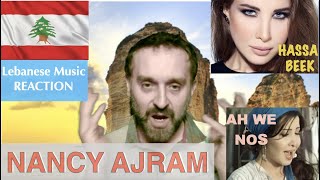 Arabic Music Reaction - Lebanese singer Nancy Ajram - Ah We Nos/Hassa Beek - نانسي عجرم -  اه و نص