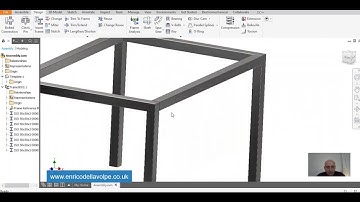 Video Tutorial: How to make a stretchable metal frame with Autodesk Inventor in just 4 minutes