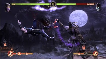 MK9 - Rain Midscreen Combo 77% X-ray