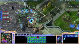 Starcraft 2 4v4 - Mass Phoenix → Void Ray 2/2