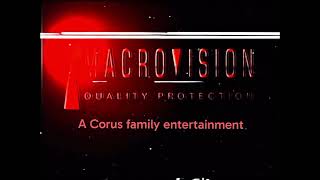 Macrovision quality protection a Corus family entertainment Logo (1996)