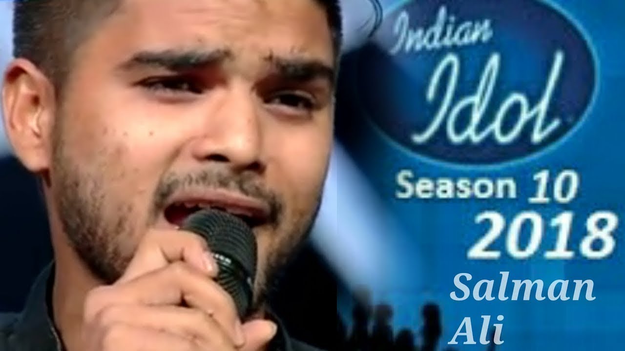 Qawwali SONG salman ali indian idol || SALMAN ALI Indian idol season 10