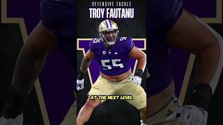 NFL Draft Profile: OT Troy Fautanu, Washington #shorts #nfldraft #scoutingreport