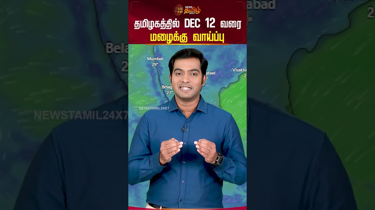 Today Weather Update | அடுத்த 6 நாட்களுக்கு.. அலர்ட் கொடுத்த வானிலை மையம் | TN Rains