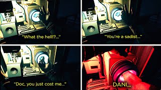 Dani is a low-key Psycho (All Character's Reaction to Dr. Reed's Blood Drive Joke) - Dead Island 2