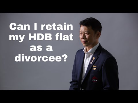 Can I retain HDB flat as a divorcee?