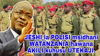 Rais Magufuli Alivyowaumbua Polisi Kuhusu Utekaji. Watanzania Hawana Akili Ndogo