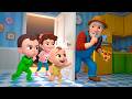[Mix] Papa Checks on Johny Before Bed | Lalafun Nursery Rhymes