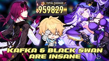 Kafka Black Swan Team on Nihility Path is INSANE in Simulated Universe | Honkai Star Rail