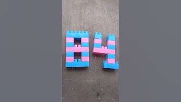 ASMR Building blocks lego / Number Eighty four