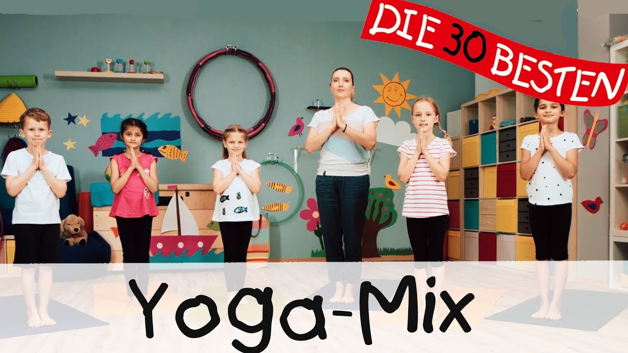 🙏🏼 Kinderlieder Yoga-Mix || Kinderlieder zum Mitsingen und Bewegen