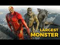 Monster size comparison in 3d